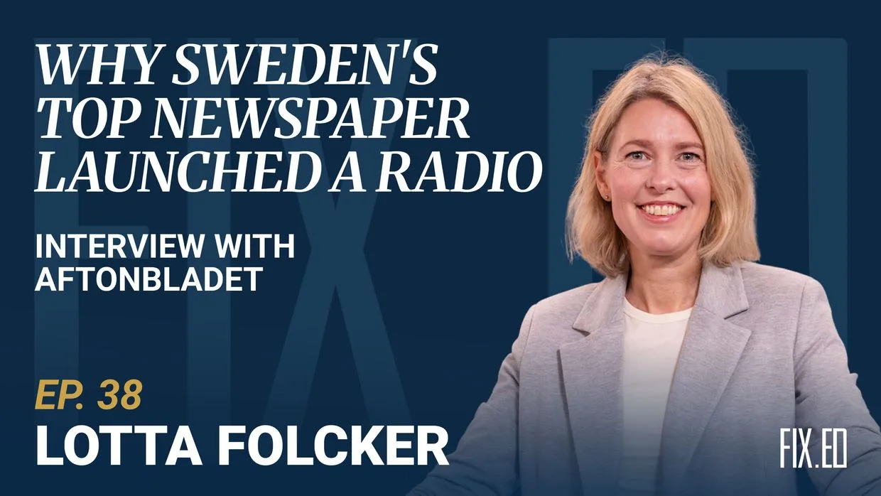 Cómo Radio Aftonbladet busca conquistar a los que evitan las noticias